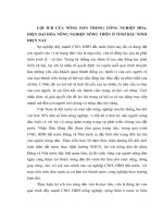 TÀI LIỆU THAM KHẢO   lợi ÍCH CỦA NÔNG dân TRONG QUÁ TRÌNH CÔNG NGHIỆP HÓA, HIỆN đại HÓA NÔNG NGHIỆP NÔNG THÔN ở TỈNH bắc NINH HIỆN NAY