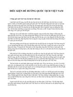 Bài tập nhóm Công pháp quốc tế về  qua trinh xac dinh bien gioi tren bo VN CPC dieu kien de huong quoc tich VN