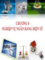 Nghiệp Vụ Ngân Hàng Điện Tử (Nghiệp Vụ Ngân Hàng Thương Mại 2)