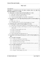 Nâng cao chất lượng tín dụng đối với doanh nghiệp vừa và nhỏ tại ngân hàng TMCP quân đội chi nhánh hoàn kiếm 