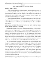 ĐỒ ÁN ĐƯỜNG 1 (THUYẾT MINH + BẢN VẺ)