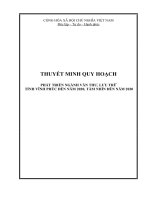 Thuyết Minh Quy Hoạch Phát Triển Ngành Văn Thư, Lưu Trữ Tỉnh Vĩnh Phúc Đến Năm 2020, Tầm Nhìn Đến Năm 2030