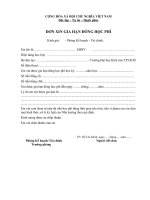 DON XIN GIA HAN HOC PHI