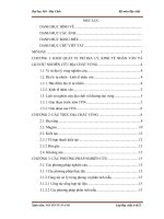 Nghiên cứu các yếu tố khống chế quặng chì - kẽm khu vực nà bốp – pù xáp, chợ đồn, bắc kạn