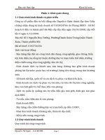 Tình hình tổ chức bộ máy kế toán và công tác kế toán tại công ty cổ phần đầu tư bất động sản hapulico 