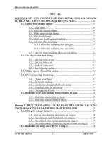THỰC TRẠNG CÔNG tác kế TOÁN TIỀN LƯƠNG tại CÔNG TY cổ PHÂN xây lắp và THƯƠNG mại TRƯỜNG PHÁT 