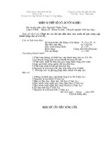 Thiết kế và chế tạo đầu dao côn xoắn để gia công cặp bánh răng cho xe CA 30 