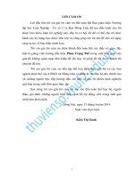 Đánh giá tình hình sử dụng đất làm cơ sở đề xuất một số mô hình sử dụng đất hiệu quả bền vững trên địa bàn xã đông hòa – huyện trảng bom – tỉnh đồng nai 