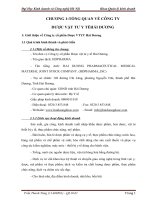 THỰC TRẠNG CÔNG tác QUẢN TRỊ NGUỒN NHÂN lực và các yếu tố ẢNH HƯỞNG đến ĐỘNG cơ làm VIỆC của NGƯỜI LAO ĐỘNG tại CÔNG TY cổ PHẦN dược vật tư y tế hải DƯƠNG 