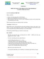 Thiết kế mạng lưới thoát nước thải sinh hoạt và nước thải sản xuất