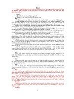 Bộ câu hỏi và đáp án môn kiến thức chung ôn thi công chức