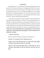 Thực trạng và một số giải pháp nâng cao chất lượng cho vay đối với doanh nghiệp vừa và nhỏ tại ngân hàng nông nghiệp và phát triển nông thôn chi nhánh tỉnh nam định  