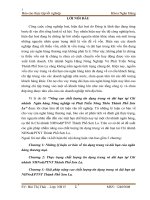 Nâng cao chất lượng tín dụng trung và dài hạn tại chi nhánh  ngân hàng nông nghiệp và phát triển nông thôn thành phố sơn la 