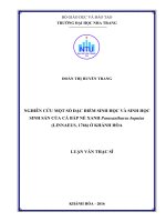 Nghiên cứu một số đặc điểm sinh học sinh sản của cá bắp nẻ xanh paracanthurus hepatus (linnaeus, 1766) ở khánh hòa 