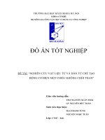 NGHIÊN cứu vật LIỆU từ và dẫn từ CHẾ tạo ĐỘNG cơ điện một CHIỀU KHÔNG CHỔI THAN 