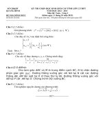 tổng hợp đề thii học sinh giỏi toán 12 các tỉnh có đáp án 