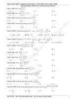 ĐỀ THAM KHẢO TOÁN 11 HKII 45p