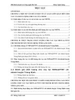 Giải pháp nâng cao chất lượng cho vay tại ngân hàng nông nghiệp và phát triển nông thôn chi nhánh huyện tràng định, tỉnh lạng sơn 