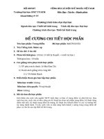 Đề cương chi tiết học phần Trang điểm (Trường đại học sư phạm kĩ thuật TP.HCM)