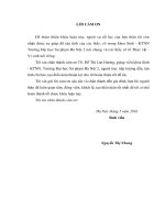 Bước đầu nghiên cứu khả năng sinh trưởng và phát triển của giống đu đủ VNĐĐ9 trồng tại xã bắc phú, huyện sóc sơn, thành phố hà nội 