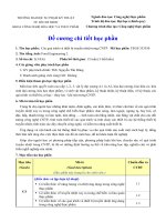 Đề cương chi tiết học phần Các quá trình và thiết bị truyền nhiệt trong công nghệ thực phẩm (Trường đại học sư phạm kĩ thuật TP.HCM) 