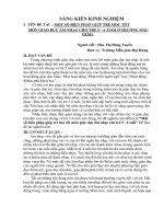 skkn một số BIỆN PHÁP GIÚP TRẺ học tốt môn GIÁO dục âm NHẠC CHO TRẺ 5 – 6 TUỔI ở TRƢỜNG mẫu GIÁO