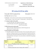 Đề cương chi tiết học phần Thiết kế trang phục thể thao (Trường đại học sư phạm kĩ thuật TP.HCM) 