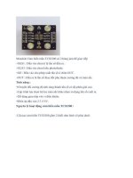 CẢM BIẾN MÀU TCS3200