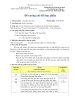 Đề cương chi tiết học phần Công nghệ thực phẩm (Trường đại học sư phạm kĩ thuật TP.HCM) 