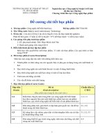 Đề cương chi tiết học phần Công nghệ chế biến đường, bánh kẹo (Trường đại học sư phạm kĩ thuật TP.HCM)