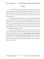 Một số giải pháp nâng cao hiệu quả sản xuất kinh doanh của công ty TNHH công nghệ số 