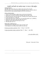 Thiết kế hệ thống cung cấp điện cho nhà mỏy cơ khớ cụng nghiệp địa phương 