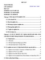 giải pháp hạn chế ý định chuyển đổi nhà cung cấp dịch vụ điện thoại di động của khách hàng viettel tại bến tre đến năm 2020 