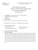 Đề cương chi tiết học phần Quản lý chất lượng thực phẩm (Trường đại học sư phạm kĩ thuật TP.HCM) 