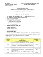 Đề cương chi tiết học phần Thực hành đồ hoạ vi tính (Trường đại học sư phạm kĩ thuật TP.HCM) 