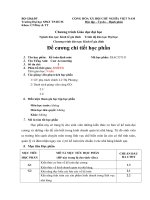 Đề cương chi tiết học phần kế toán định mức (Trường đại học sư phạm kĩ thuật TP.HCM) 