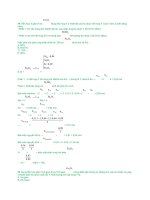 Phương pháp giải bài toán nhiệt nhôm (đề 2) 30c 