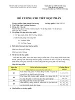 Đề cương chi tiết học phần Kinh doanh thời trang (Trường đại học sư phạm kĩ thuật TP.HCM) 