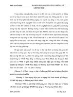 MỘT số GIẢI PHÁP NHẰM NÂNG CAO HIỆU QUẢ sử DỤNG vốn KINH DOANH tại CÔNG TY TNHH xây DỰNG và THƯƠNG mại THIÊN MINH 