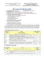 Đề cương chi tiết học phần Bố cục trang trí (Trường đại học sư phạm kĩ thuật TP.HCM) 