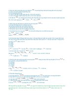 Ôn tập cr–fe–cu và một số kim loại quan trọng đề 5 