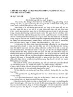 skkn một số BIỆN PHÁP GIÁO dục vệ SINH cá NHÂN CHO TRẺ mẫu GIÁO bé