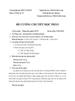 Đề cương chi tiết học phần Nhập môn ngành thiết kế thời trang (Trường đại học sư phạm kĩ thuật TP.HCM) 