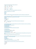 Lý thuyết trọng tâm và bài tập về nhóm cacbon (đề 2) 