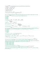 Ôn tập cr–fe–cu và một số kim loại quan trọng đề 2 