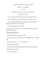 Pháp luật hợp đồng trong hoạt động kinh doanh thương mại  Hợp đồng mẫu quảng cáo thương mại  1