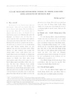 Vấn đề nhận diện hành động thỉnh cầu trong giao tiếp bằng lời dưới góc độ dụng học