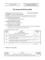 Đề cương chi tiết học phần Thực hành tồn trữ thực phẩm (Trường đại học sư phạm kĩ thuật TP.HCM) 