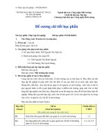 Đề cương chi tiết môn học Thực tập tốt nghiệp môi trường (Trường đại học sư phạm kĩ thuật TP.HCM)