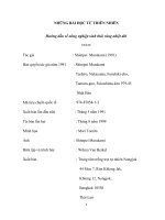 Những bài học từ thiên nhiên: Hướng dẫn về nông nghiệp sinh thái vùng nhiệt đới